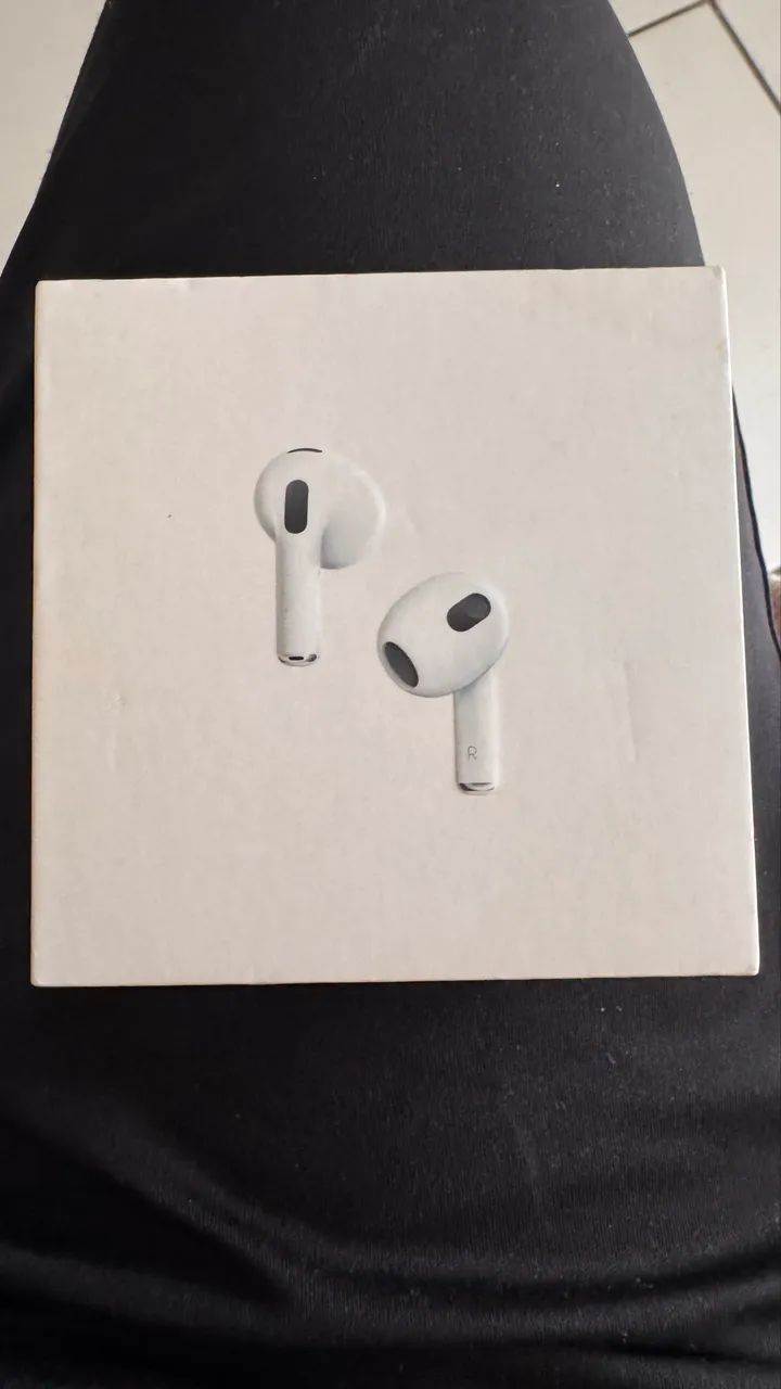Caixa - Apple AirPods 3ª geração - Foto 2