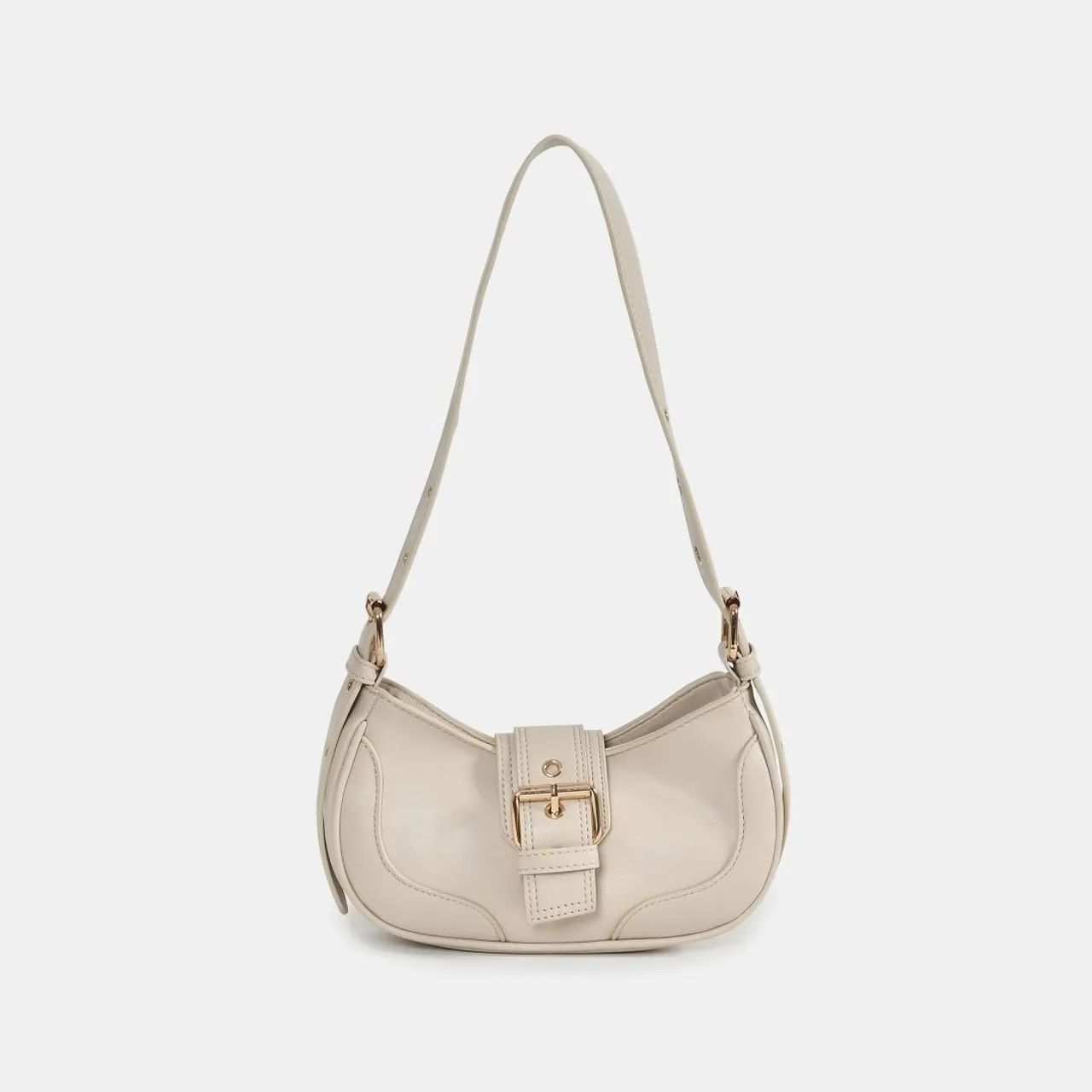 Bolsa Shoulder Off White Ref: B1-156-01 - Via Marte - Foto 2