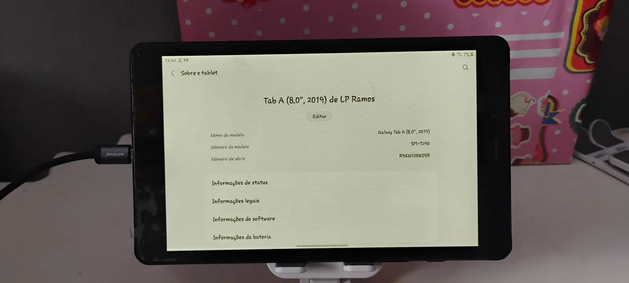 Tablet A 8" 2019 Wi-fi Entrego - Foto 3