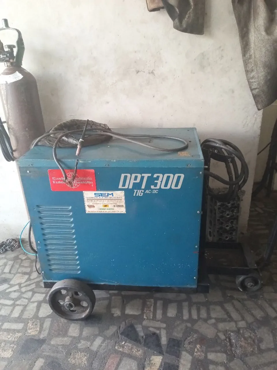 Máquina de solda TIG AC/DC DPT 300