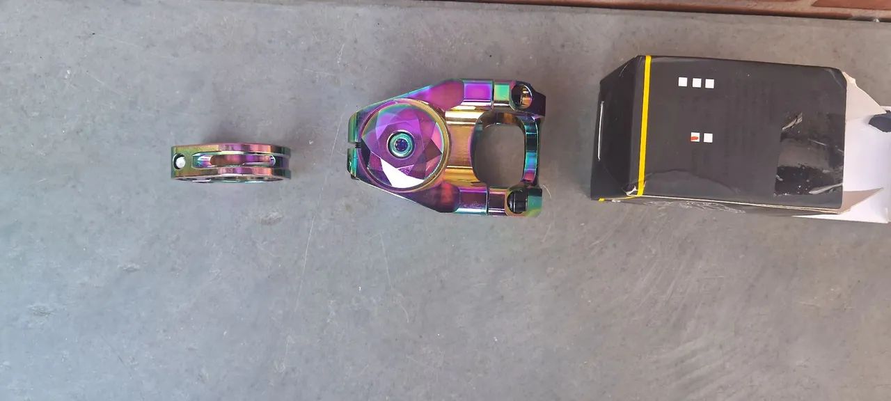 Mesa de Guidão e abraçadeira canote 27,2 camaleão  - Foto 2