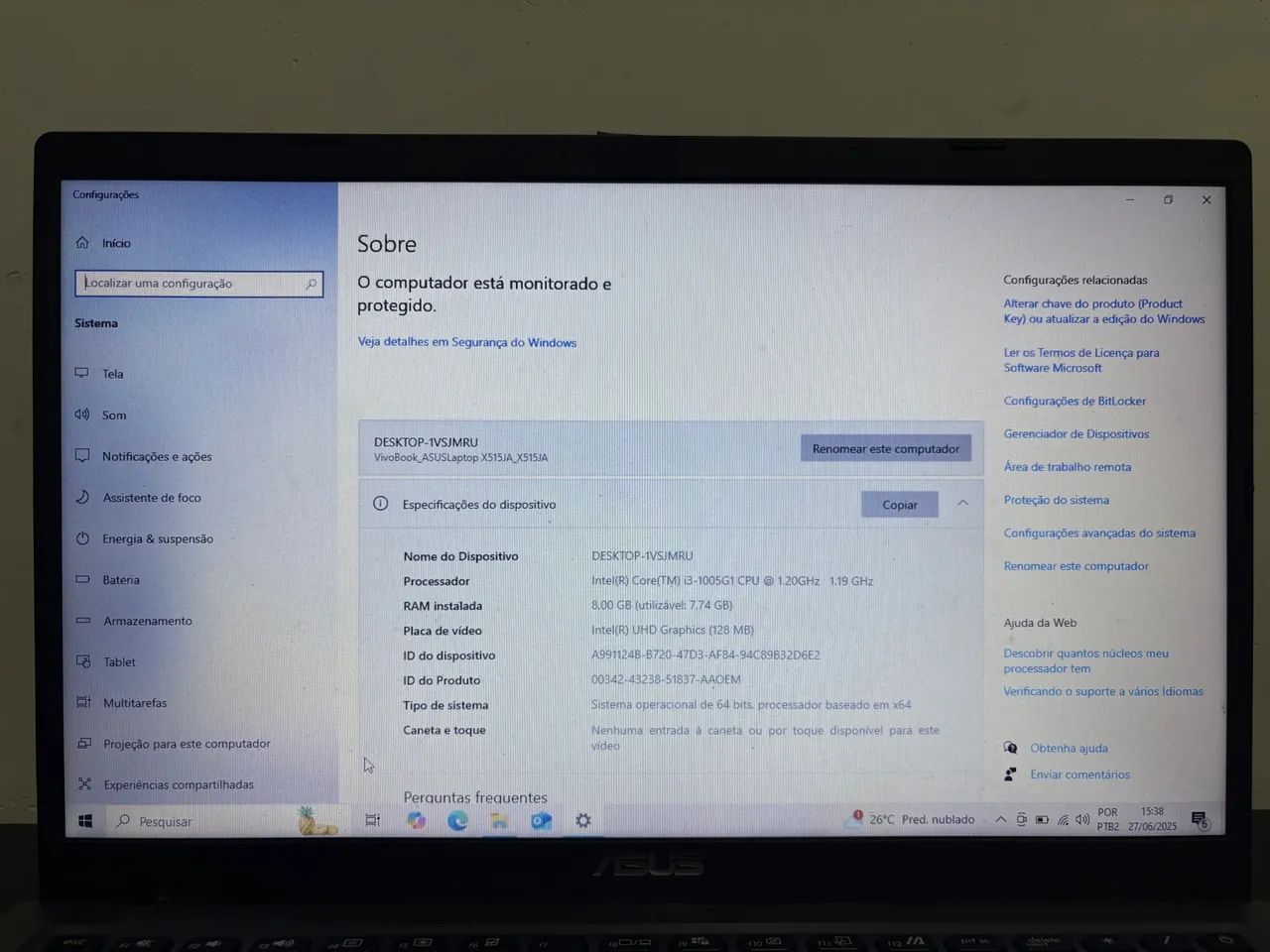 Notebook Asus  - Foto 3