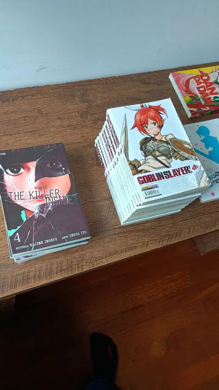 Mangás Goblin Slayer e The Killer Inside 