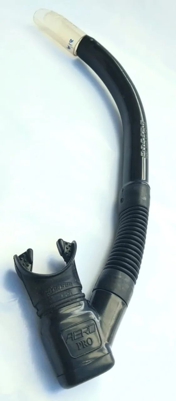RESPIRADOR DE TUBO SNORKEL  SEA SUB AERO PRÓ - PRETO REF- 993 - Foto 4