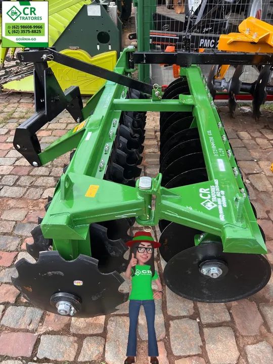 Grade Niveladora 28 discos - TATU.