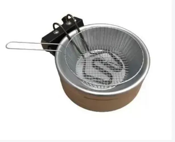 Fritadeira Tacho 5 L Equipe Inox 220V - Foto 2