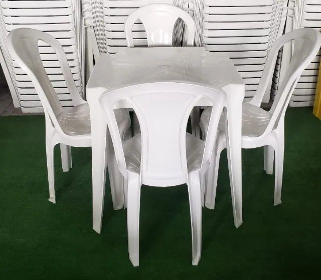 jogo de cadeira plastico - Foto 2
