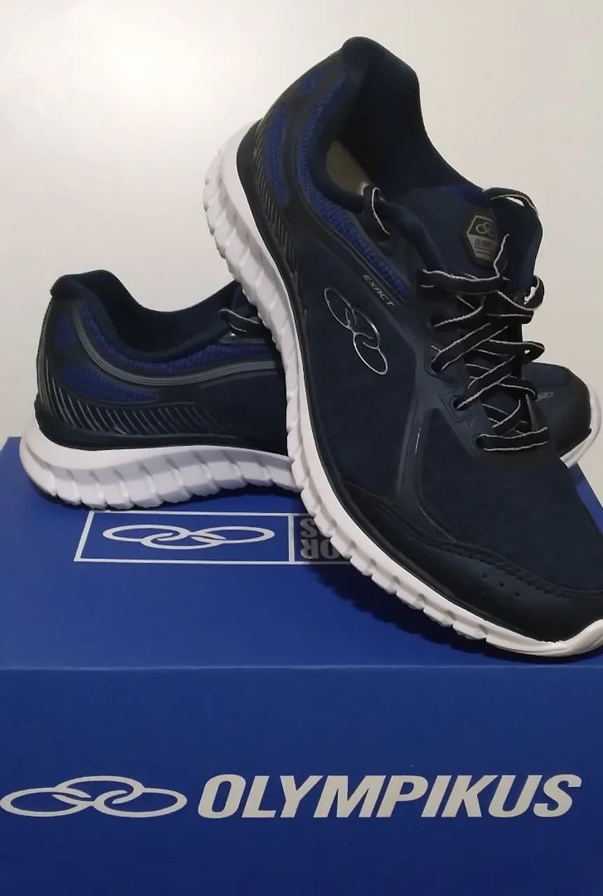 Tênis Olympikus Exact Azul Marinho - Conforto e Estilo! - Foto 2