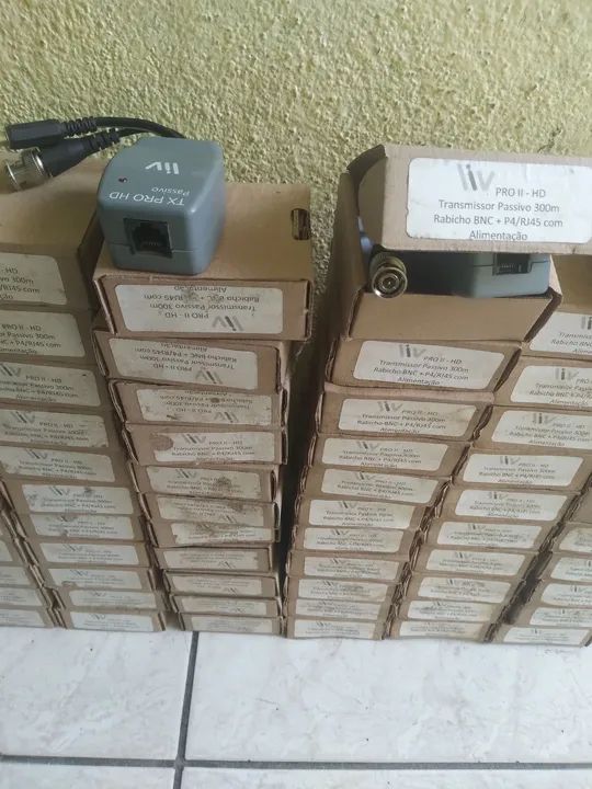  Rabicho e alimentação para câmara de segurança  - Foto 2