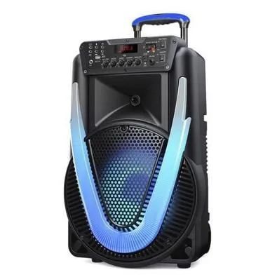 Caixa de Som Multilaser SP 396 800w bluetooth fm usb aux bat recarregavel - Foto 5