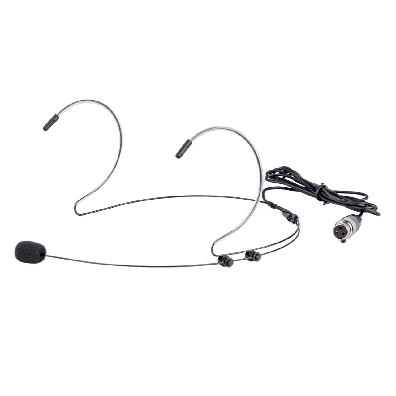 Kit 6 Microfones Headset Armer H153 Preto/Bege para Sistema sem Fio Pro TA3F MINI XLR - Foto 3