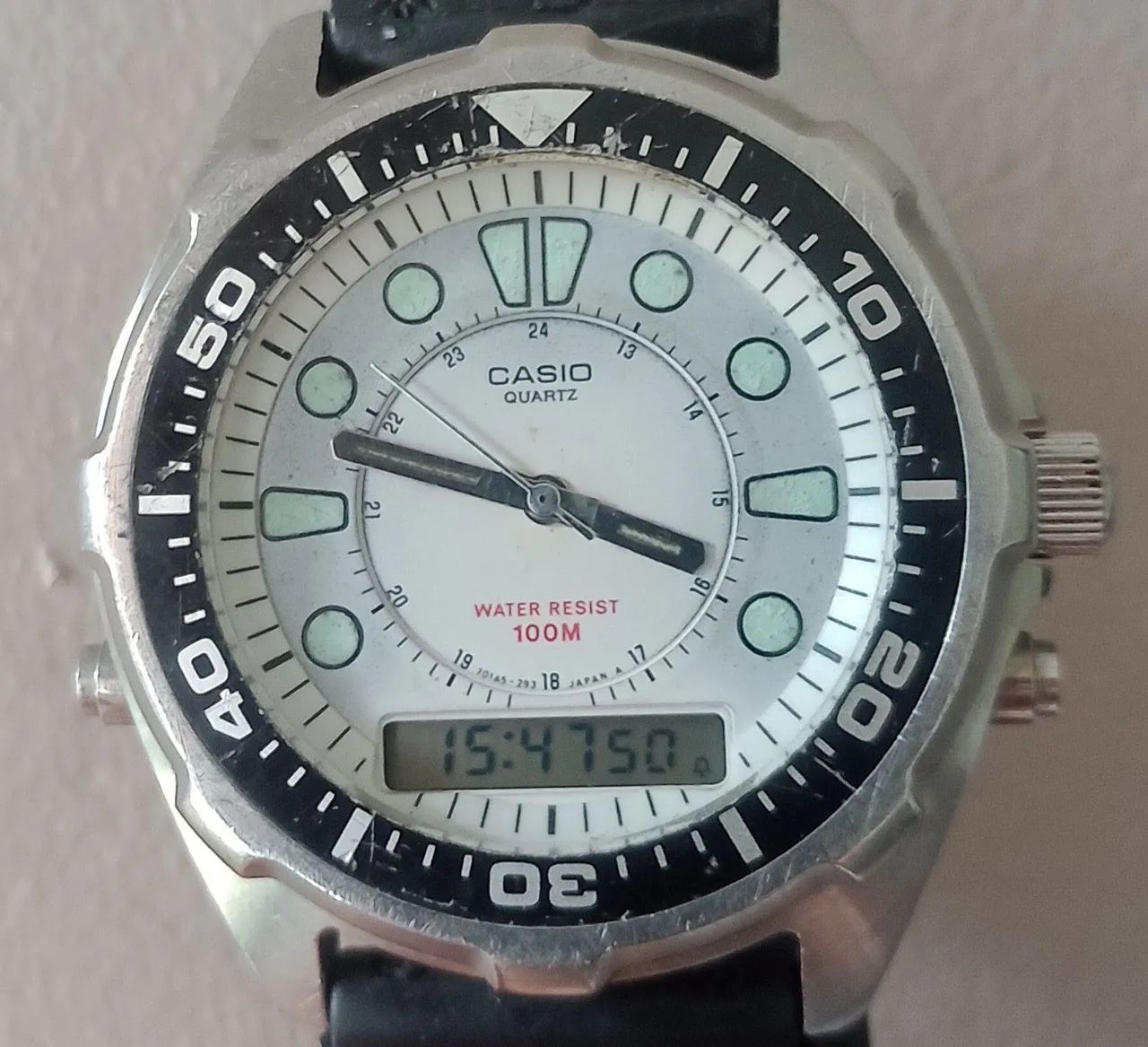 Casio Diver Anadigi AQ-600W - Relíquia Anos 80