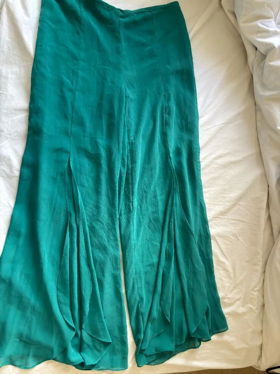Calça Pantalona feminina Verde