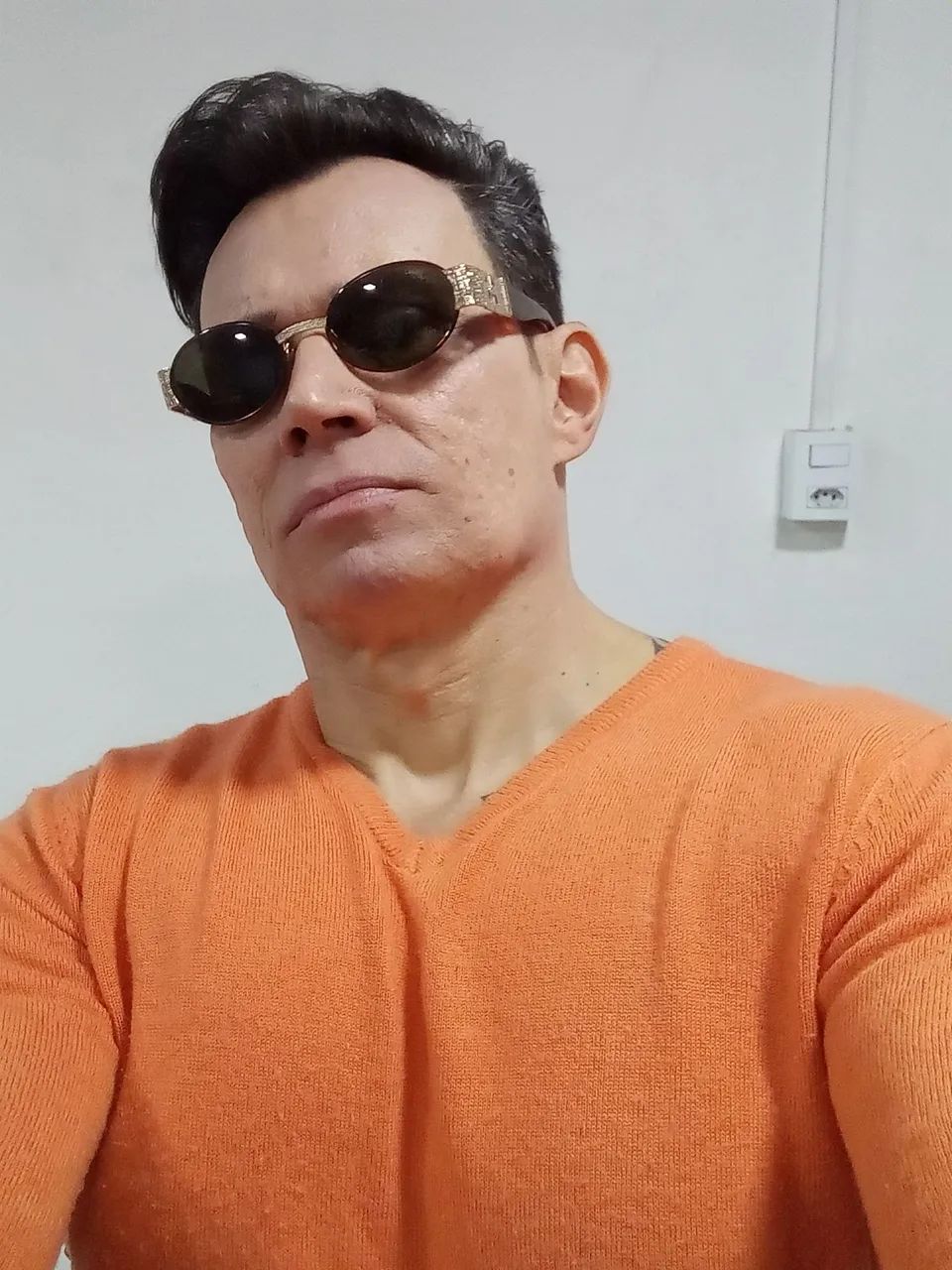 Óculos italiano chagall vintage sunglasses made in italy  - Foto 6