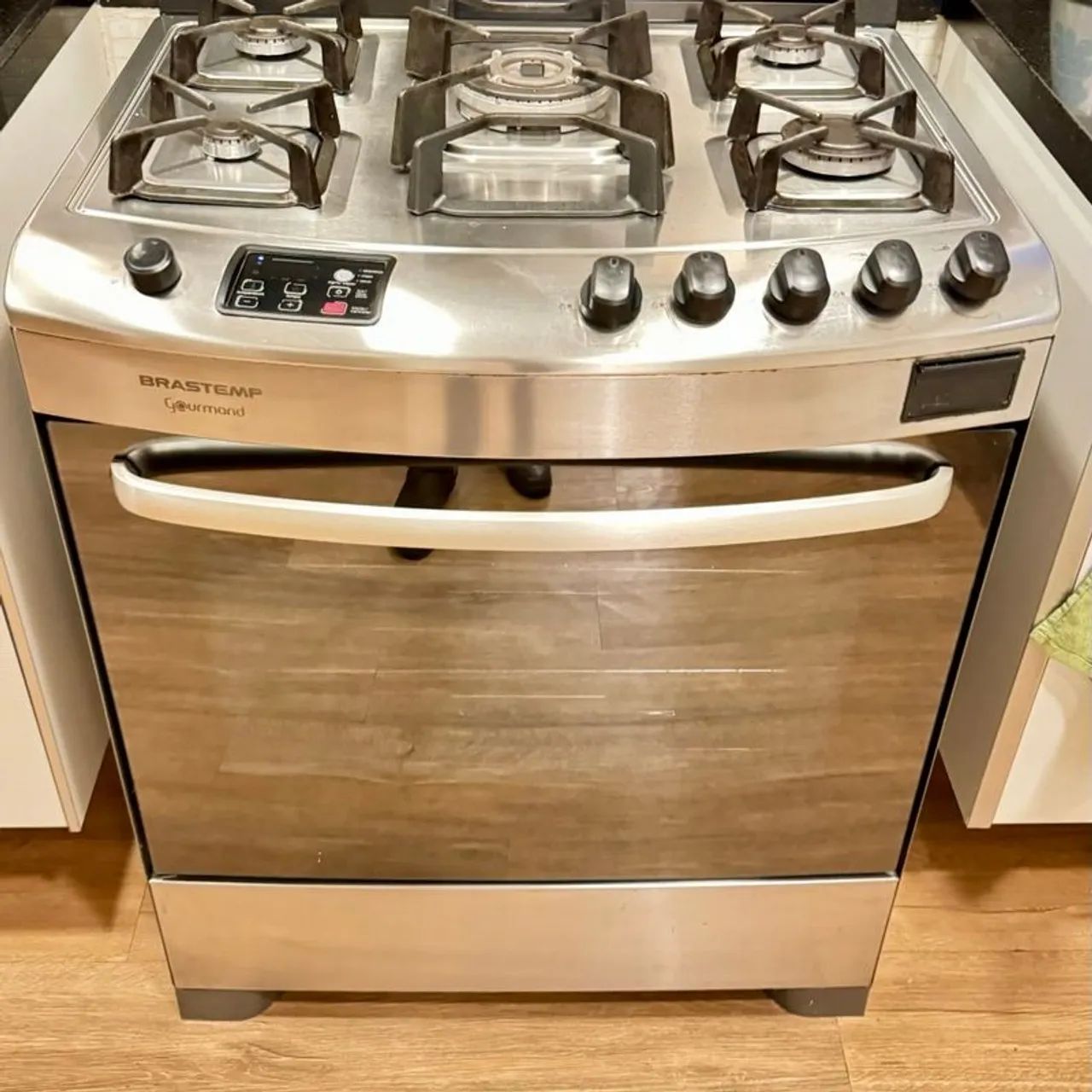 Fogão 5 bocas Gourmand Brastemp Inox