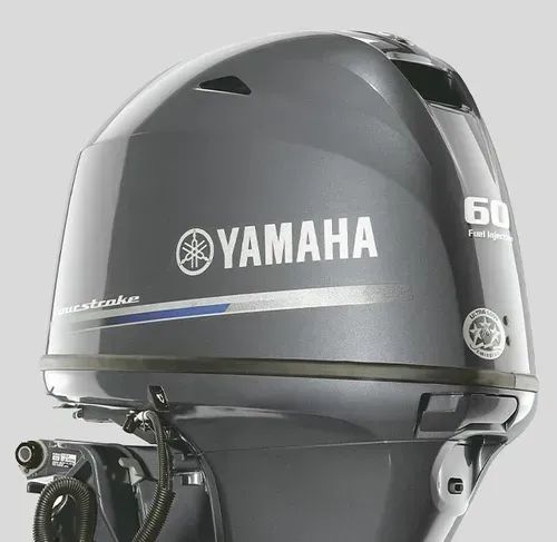 Yamaha 60HP Comando Cinza 4T - Motor De Popa