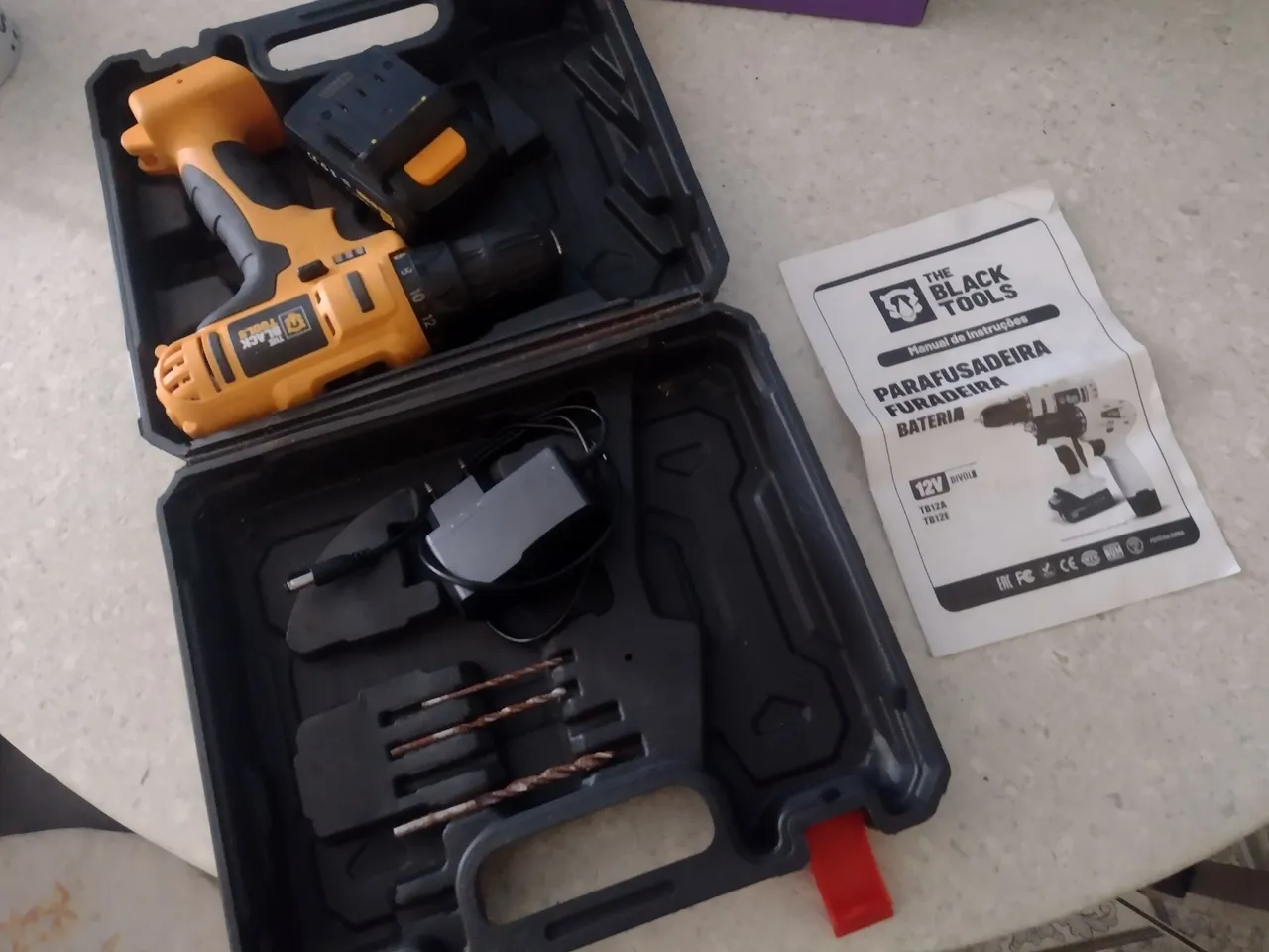 Furadeira Parafusadeira Black Tools 12V