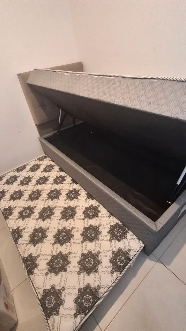 Cama bau (recamier ) com cama auxiliar  - Foto 3