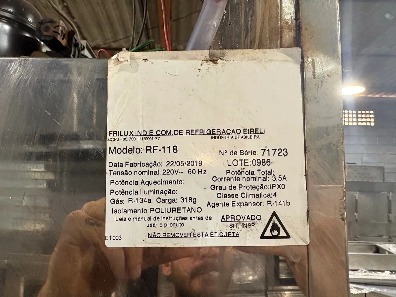 Câmara Climática Frilux RF-118 - Seminova | Revisada (Aceito Cartão)  - Foto 6