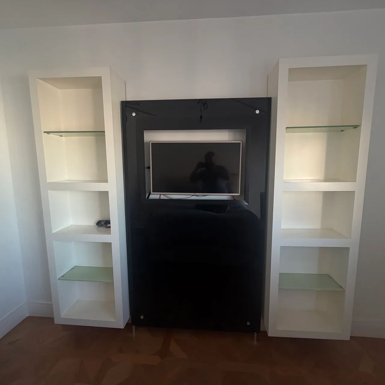 Rack em Laca Branca para Sala ou Quarto - Foto 5