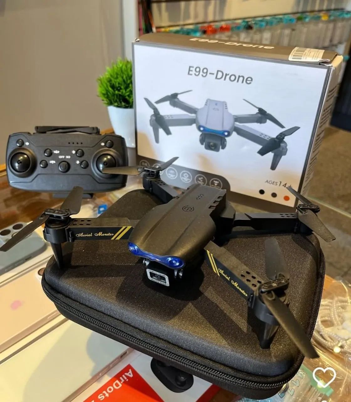 Drone E99 com câmera  - Foto 2