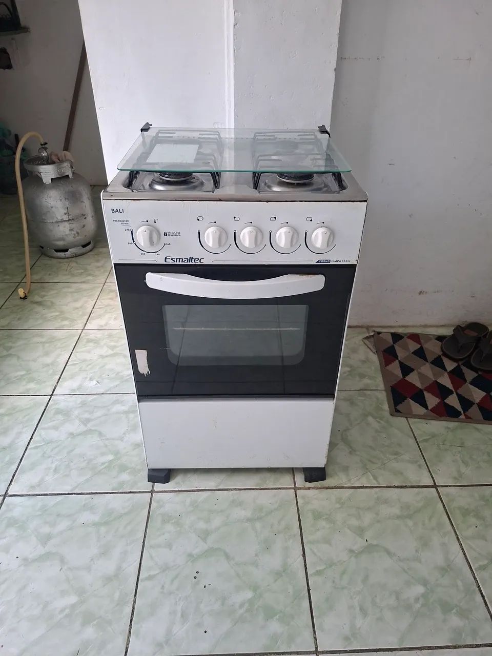 Fogão zerado