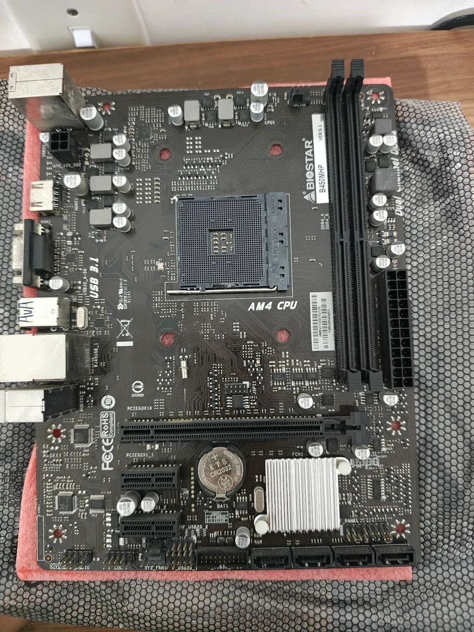 Placa mãe am4 b450M biostar  - Foto 2