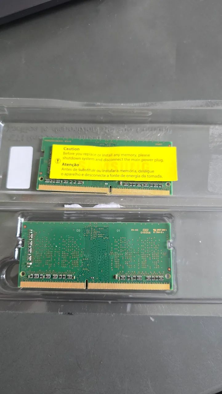 Kit Memória ram DDR4 8GB (2×4GB) para notebook  - Foto 3