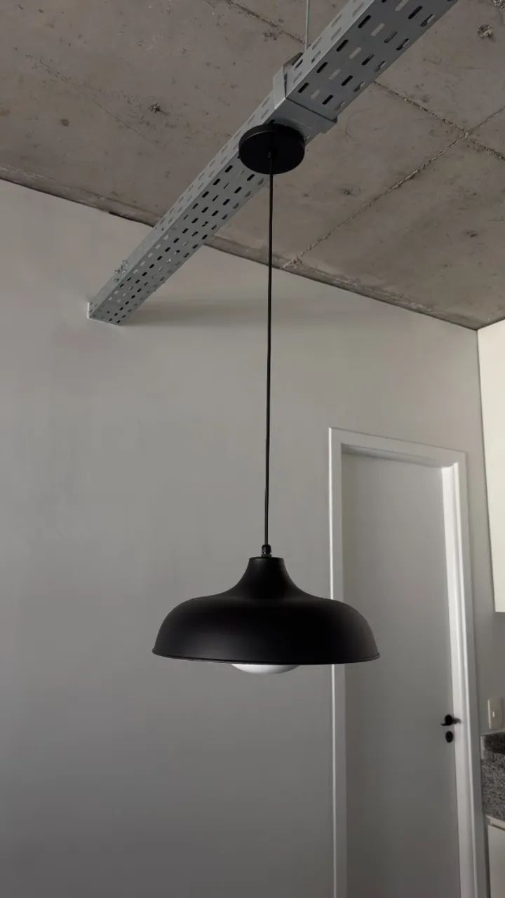Pendente com Cúpula de Alumínio - Pintura Eletrostática - Foto 3