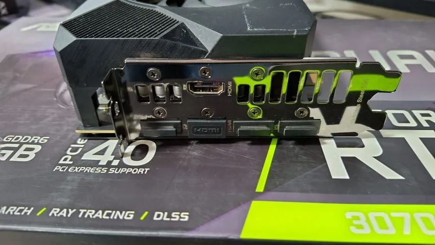 ASUS RTX 3070 Dual - Estado de Nova - Roda Tudo no Ultra! - Foto 4