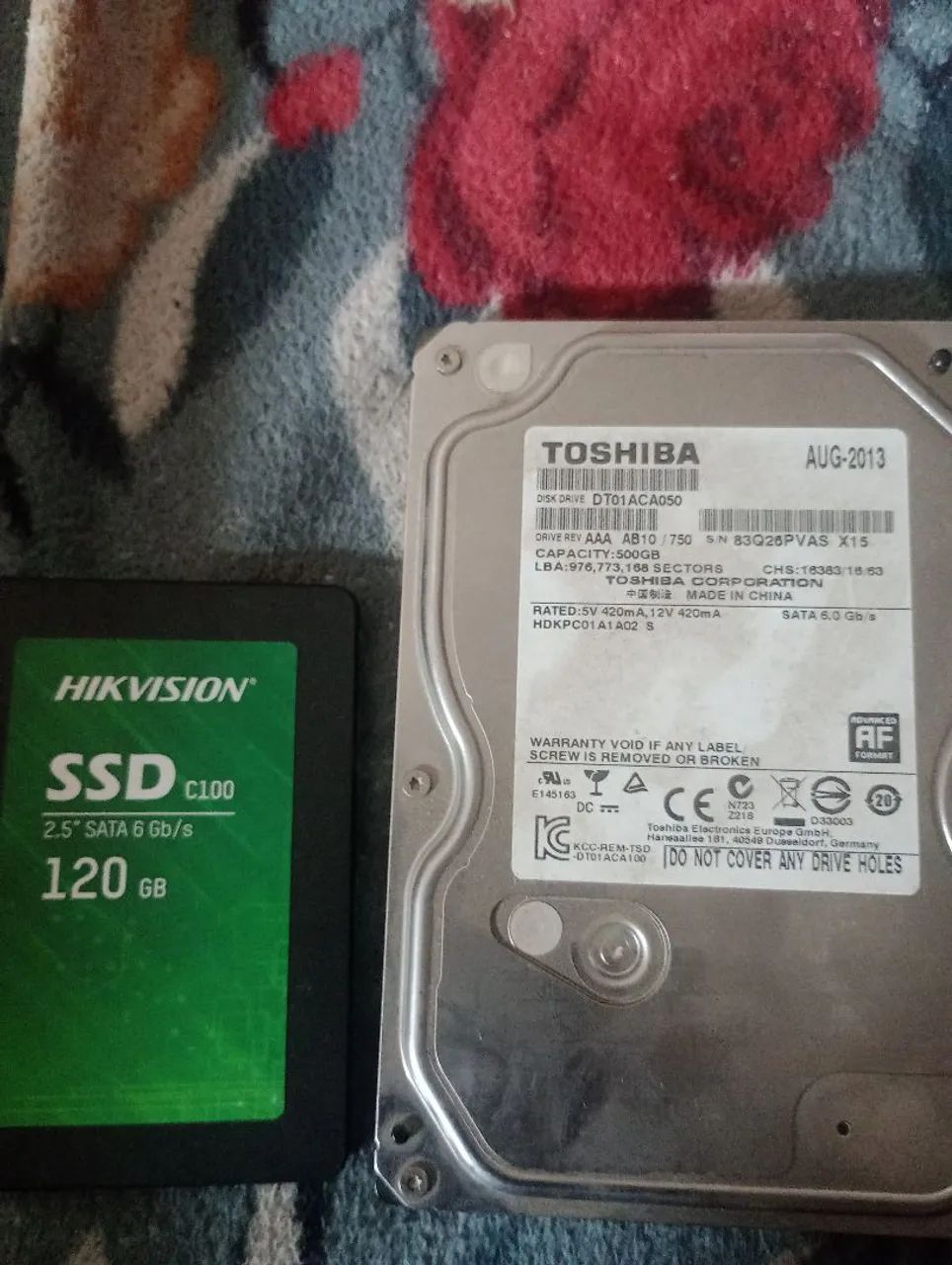 Vendo SSD120 E HD 500 GB - Foto 2