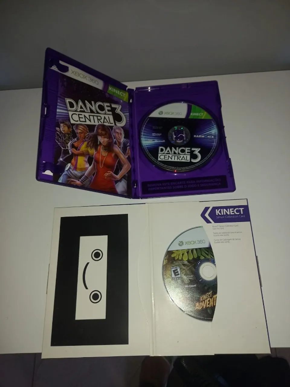 Kinect de Xbox 360 - 2 jogos de kinect - Foto 4