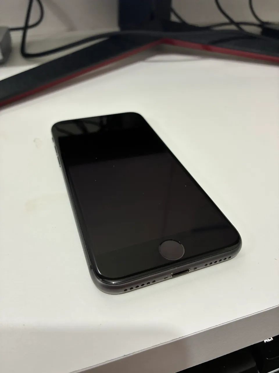 Iphone 8 completo na caixa e bateria trocada  - Foto 4