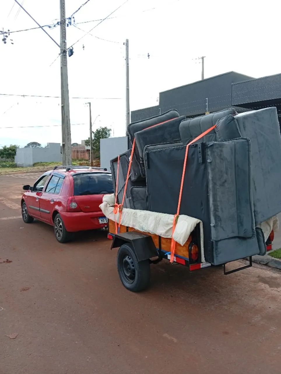 Carretinha documentada emplacado - Foto 2