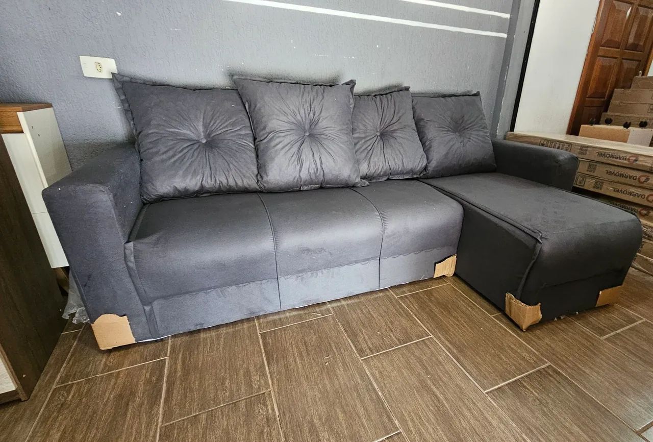SOFA CHASE FIXO NOVO PROMOÇÃO ÚLTIMA UNIDADE - Foto 4
