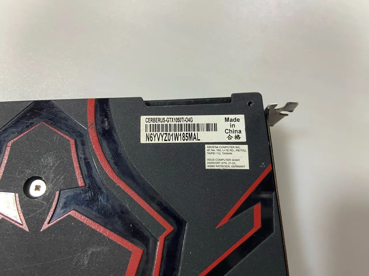 GTX 1050 ti 4g com defeito  - Foto 3