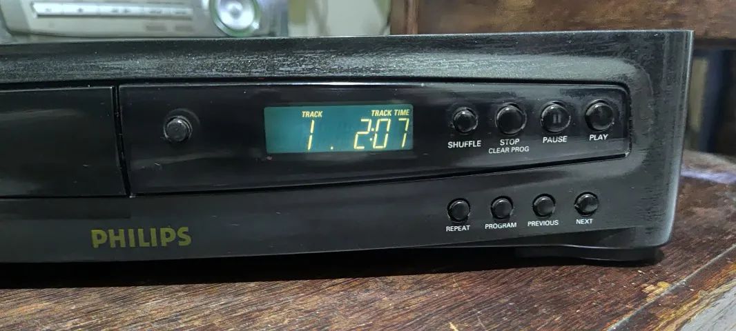 CD Player Philips CD165. Controle Remoto. Lindo E Perfeito. - Foto 2