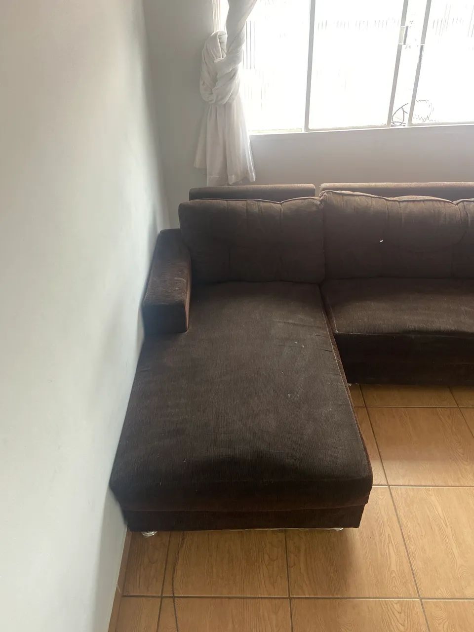 Sofá Marrom 