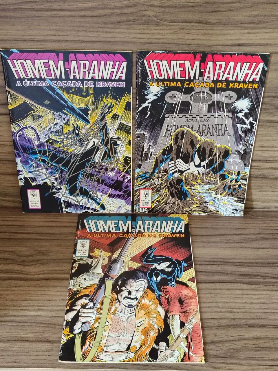 Homem-Aranha: A Última Caçada de Kraven Minissérie Completa 1 ao 3  (Editora Abril)  - Foto 2