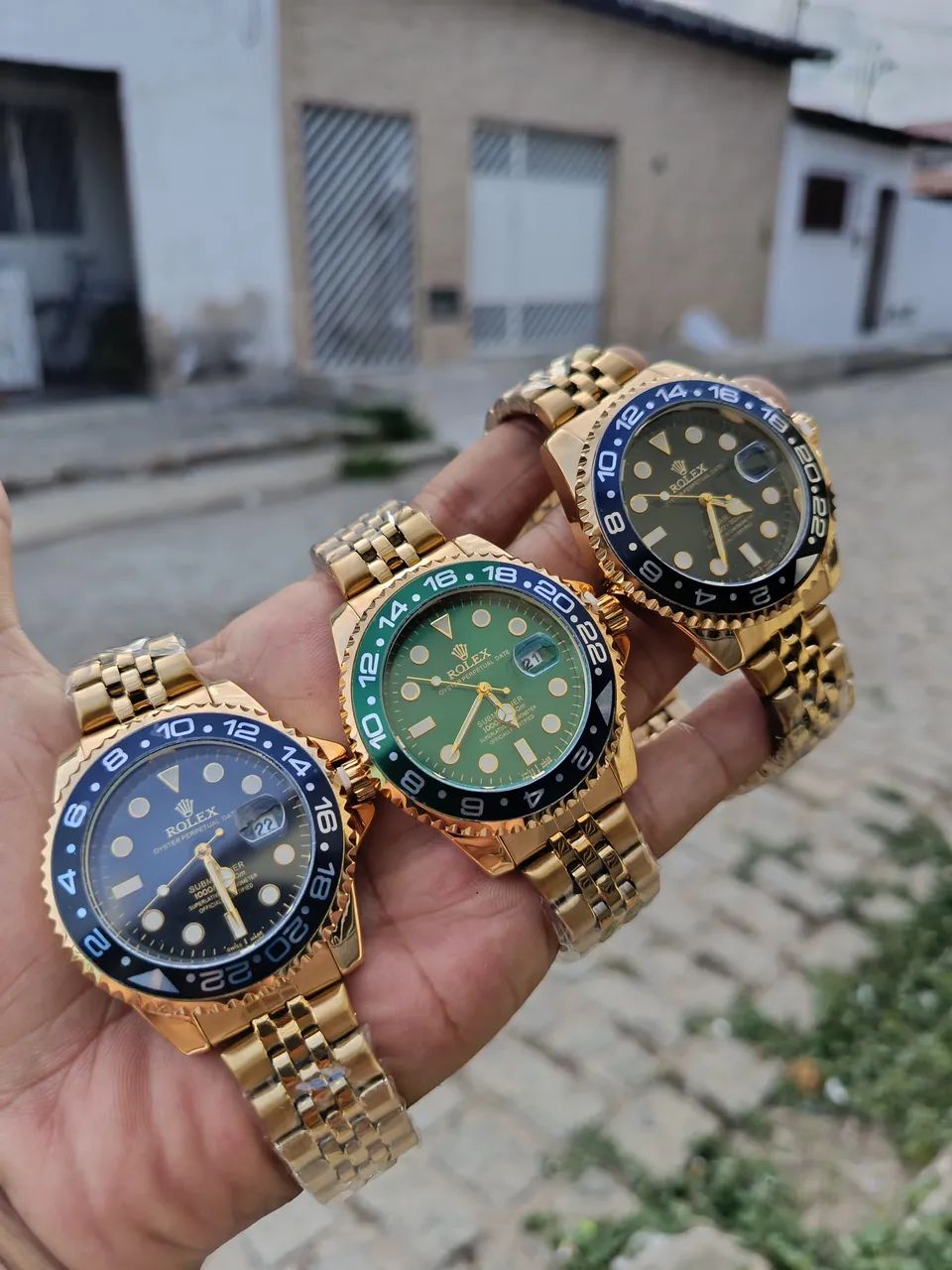 Rolex submariner gold 