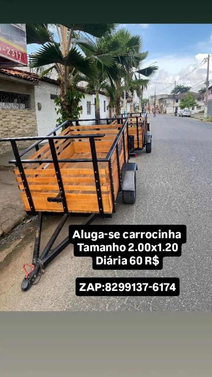 Aluga-se carrocinha 