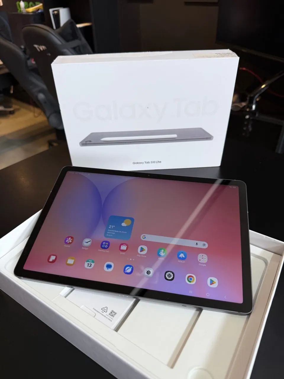 Tablet Samsung s10 impecável  - Foto 4