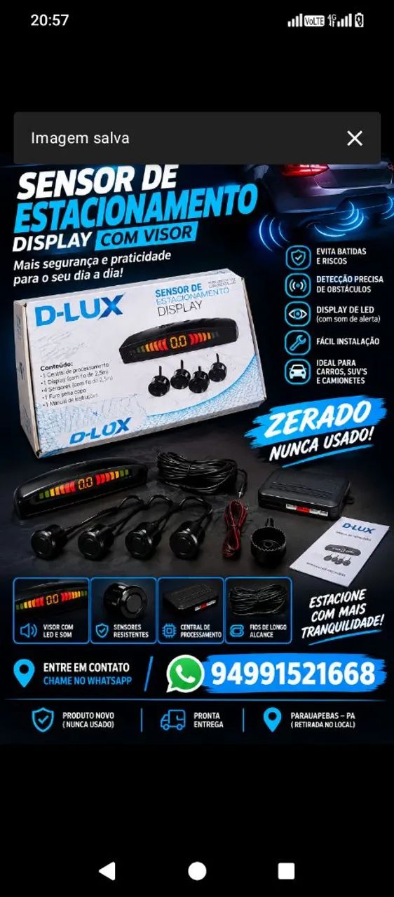 Sensor de estacionamento  - Foto 2