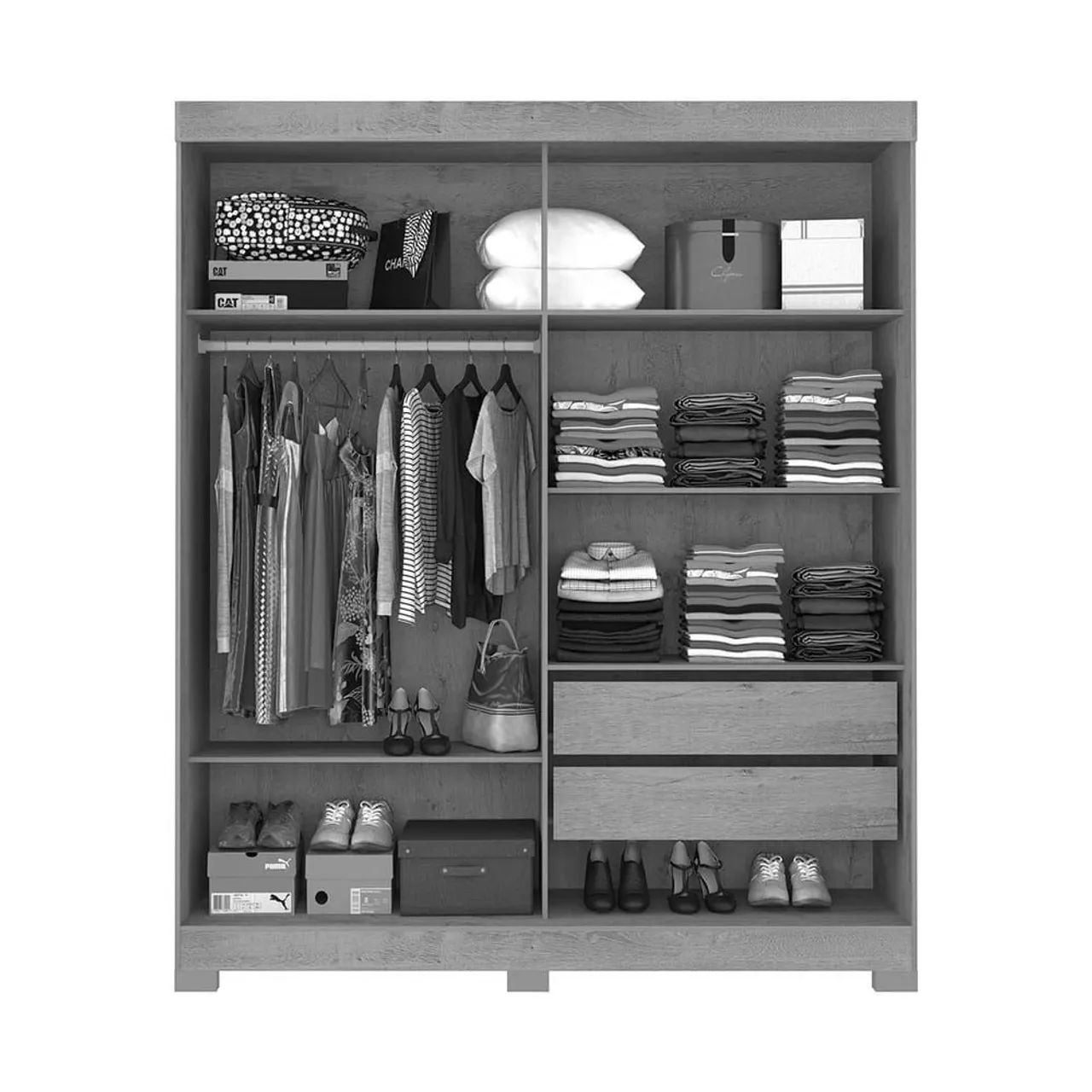 GUARDA ROUPA MONTANA - ATUALLE  - Foto 3