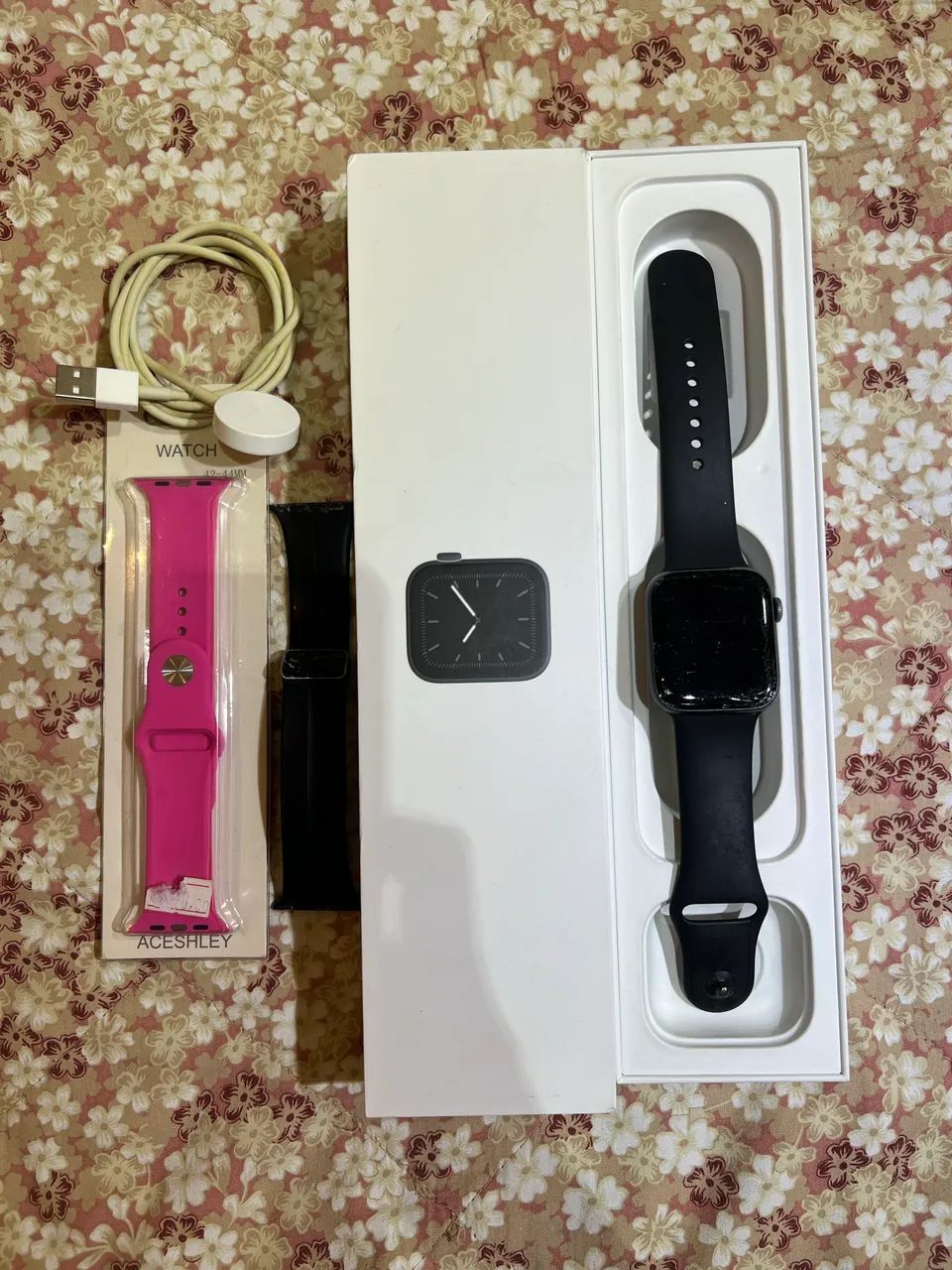 Apple Watch Series 5 44mm Preto - Foto 4