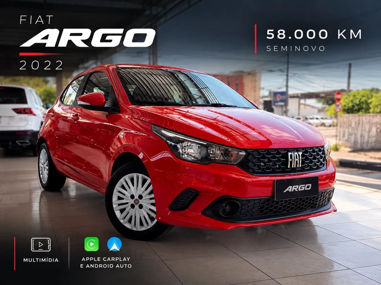Fiat Argo 1.0 6V Flex. 2022