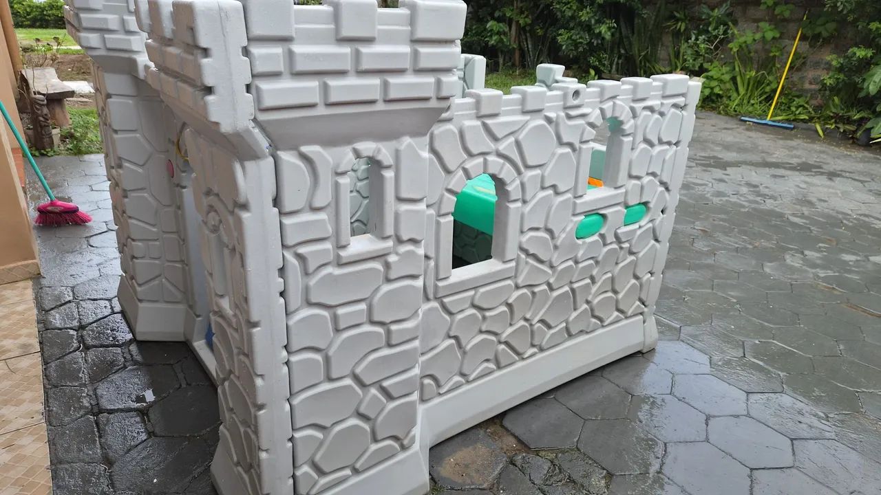 Parque infantil Castelo Xalingo usado - Foto 3