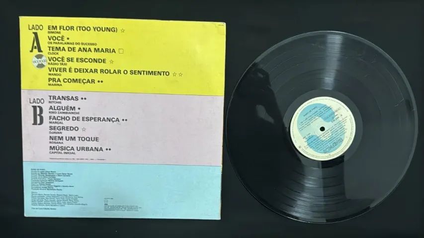 LP VINIL NOVELA RODA DE FOGO - Foto 2