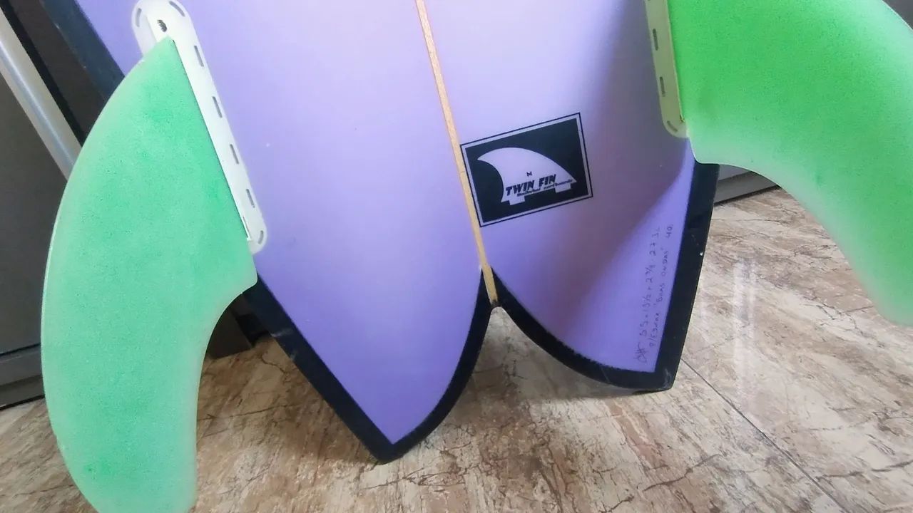 Prancha de surf fish 5.5  26 litros  - Foto 2