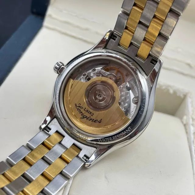 Relógio Longines Flagship Automatic Bicolor 35,6 mm - Ref. L4.774.3.21.7 - Foto 4